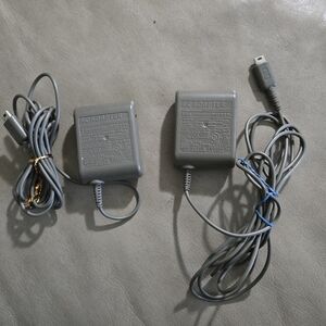 2 Authentic Orginal Nintendo Ds Lite Chargers